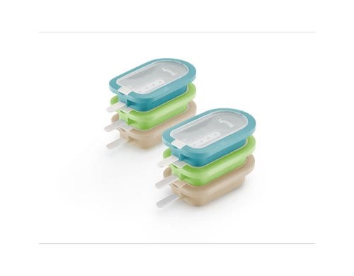 Lékué Glaceform 6er Set Mediterrane Mixed Farben