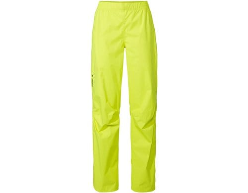 Vaude Drop II, Gr. 42, neon yellow Veloregenhose, Damen