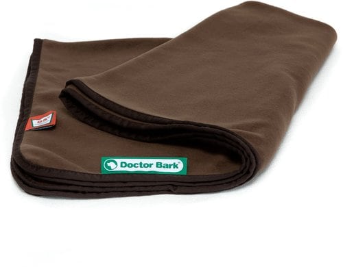 Doctor Bark Kuscheldecke Fleece L braun, 120x90cm