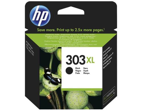 HP Tinte Nr. 303XL - Black (T6N04AE) 12 ml, Seitenkapazität ~ 600 Seiten