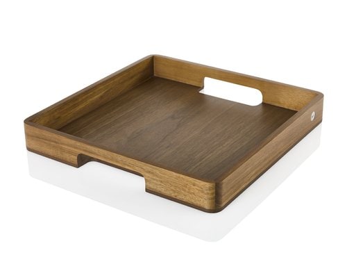 AdHoc Serviertablett SERVE SQUARE ST22 Akazienholz, 40 x 40 cm x H 5 cm