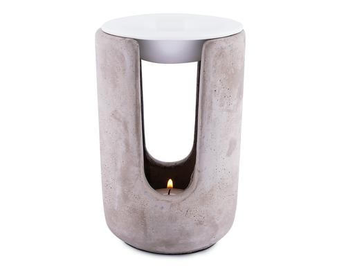 Pajoma Duftlampe Ambiente Beton Keramik, H 15 x ø 10 cm