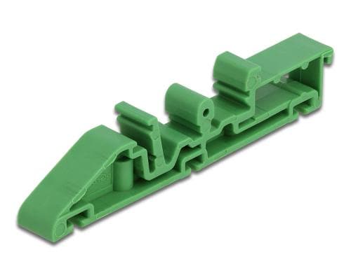 Delock Hutschienenclip für Platine 85mm Hutschienenbefestigung: 35 mm, 4 Stück