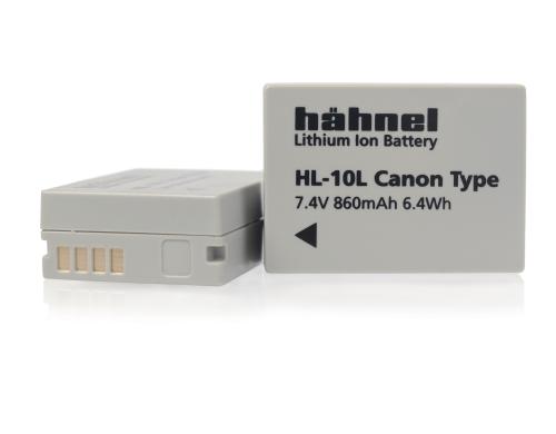 Hähnel Ersatzakku HL-10L , für Canon NB-10L Lithium-Ionen-Akku, 7,4V 860mAh