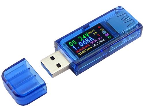 JOY-IT USB 3.0 Messgerät Volt / Amperemeter USB-C