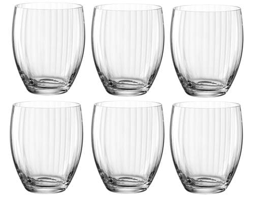Leonardo Whiskeyglas Poesia 380ml 6 Stk., 8x10cm, klar, Nutzinhalt 200ml