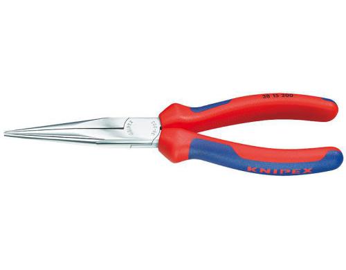 Knipex Mechanikerzange verchromt 200 mm flach-runde Backen