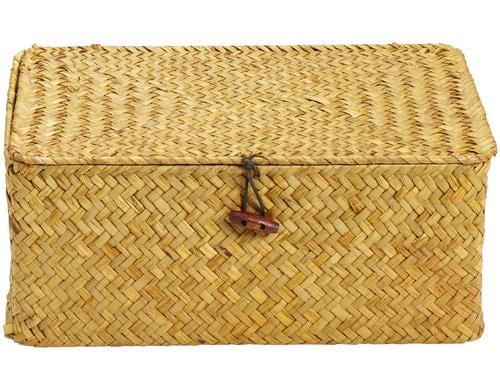 diaqua Aufbewahrungskorb aus Stroh, Nature 29x19x13 cm