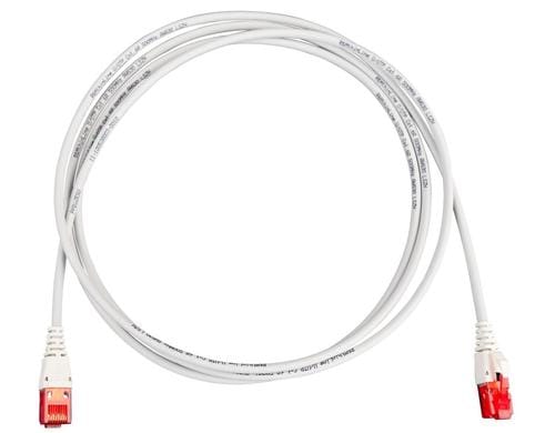 R+M Thin-Line Patchkabel U/UTP Kat.6A, 10m LSZH Mantel grau