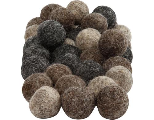 Creativ Company Filzkugeln natur 64 Stück, 20 mm