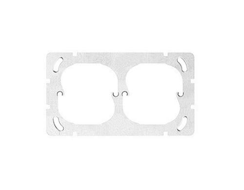 Feller EDIZIOdue 2er Befestigungsplatte horizontal