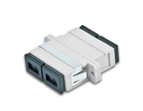 Lightwin LWL Kupplung SC-SC, OM2 Duplex Multimode, plastik, beige