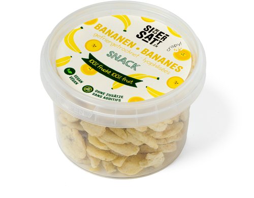 Bananen Snack gefriergetrocknet 45 g