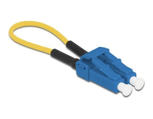 Delock LWL Loopback Adapter LC Singlemode Farbe: Blau