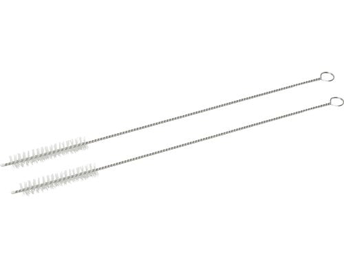 Fackelmann Reinigungsbürsten Trinkhalme 2 Stück, Edelstahl, Durchmesser 5-10mm