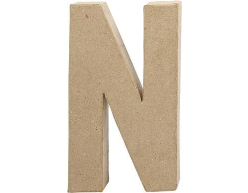 Creativ Company Pappbuchstabe 20.5 cm N