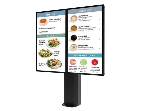 Peerless-AV KOF555-2-SAM-EUK Kiosk 2x 55, Outdoor, für OH55A/F/A-S/F-S