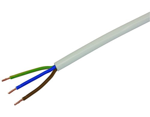 Installationskabel TD 3x 1.5mm2 weiss, 20m