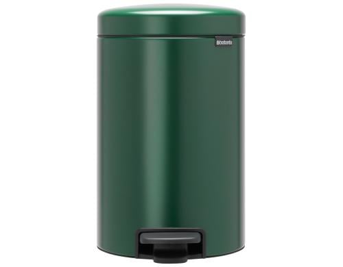 Brabantia NewIcon Treteimer 12 Liter Pine Green, Inhalt 12 Liter