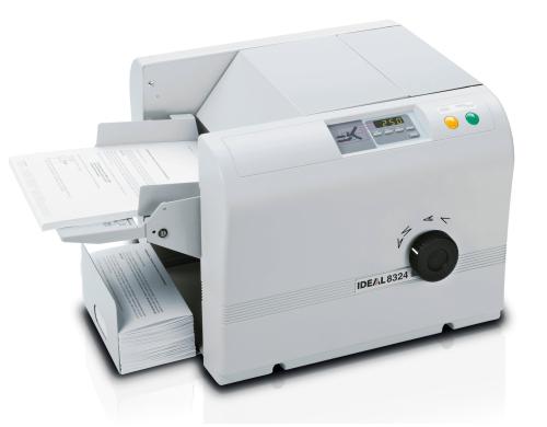 IDEAL Falzmaschine 8324 4 Falzarten, 7000 Blatt pro Stunde