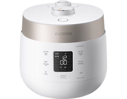 Cuckoo Reiskocher CRP-ST0609F 230V, 1150W, 1.8l, Dampf, Kochen