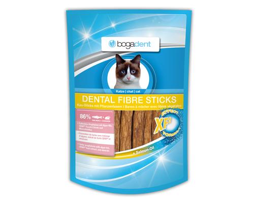 bogadent Dental Fibre Sticks für Katzen mit Lachs, 50g