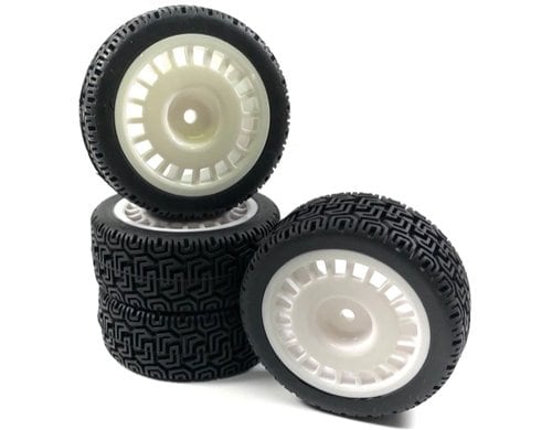 Absima 1:10 Räderset Rally Winded Design weiss (4)