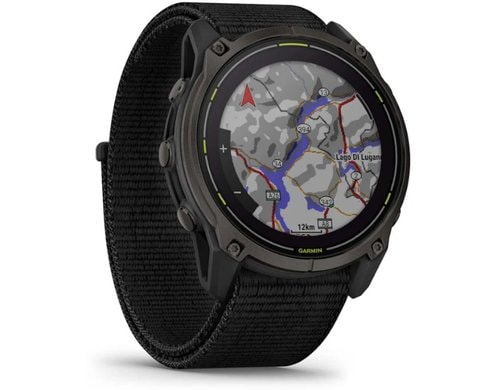 Garmin Enduro 3 Solar 51mm, Carbon Gray, Black, Ultra Fit Nylon