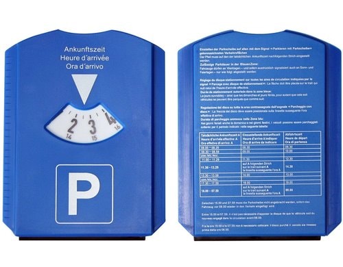 Max4Car Parkscheibe mit Eiskratzer und Wasserwischlippe
