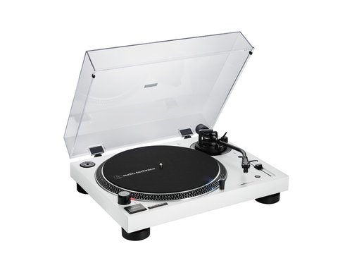 Audio-Technica AT-LP120XUSBWH DJ Turntable, Direktantrieb