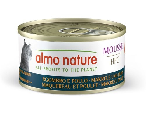 Almo Nature Mousse HFC 70g Makrele & Huhn