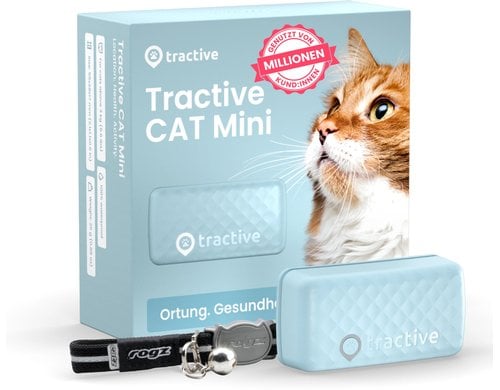 Tractive Katzen Tracker GPS LTE MINI mint