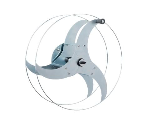 ALBA Wandschlauchhalter Turbo Komplett aus Stahl