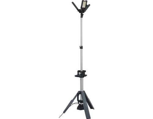 Brennenstuhl LED Baustrahler Professional stativ, Dreikopf 13502 T
