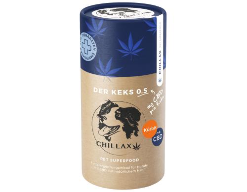 Chillax Hund CBD-Keks 0.5mg Kürbis 180g