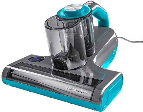 CLEANmaxx Milben Handstaubsauger UV-C 450W grau/blau
