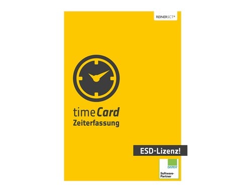 ReinerSCT timeCard 10 Lohn Jahreslizenz 100 Jahreslizenz für 100 Mitarbeiter