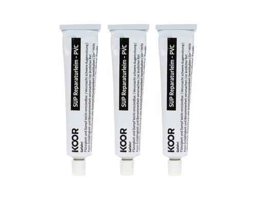 KOOR SUP Reparaturleim 3x 25ml für PVC