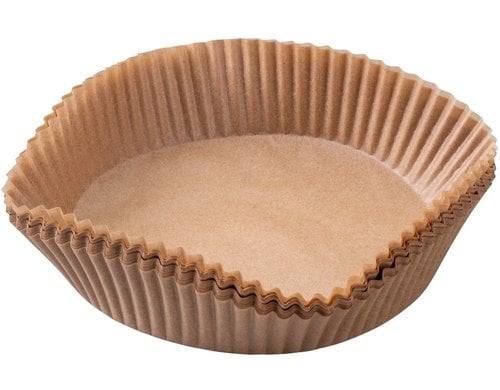 Fackelmann Backpapier Airfryer 16cm rund 40 Stück, 160x160x45mm