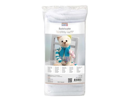 Glorex Bastelwatte weiss 1 kg