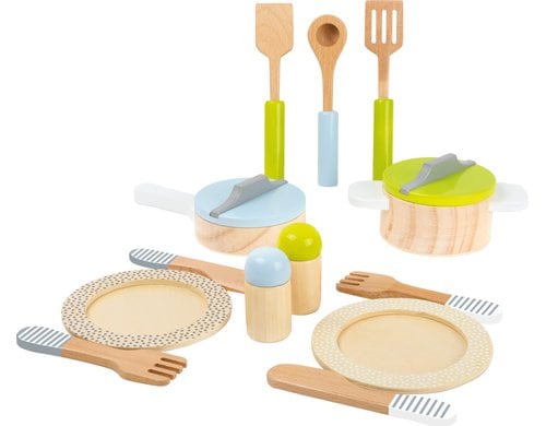 Geschirr- und Topfset Kinderküche