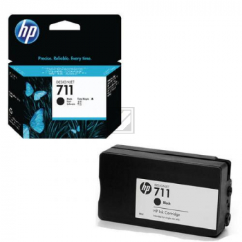 HP Tinte Nr. 711 - Black (CZ133A) Tintenvolumen 80ml