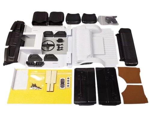 Hobbytech Complety interior for RRC ABS body + rear seats