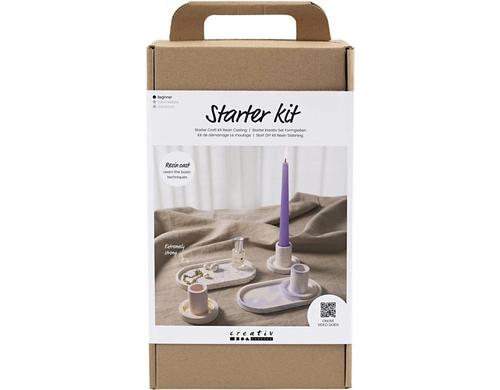Creativ Company Bastelset Hargiessen Risin, Kerzenhalter