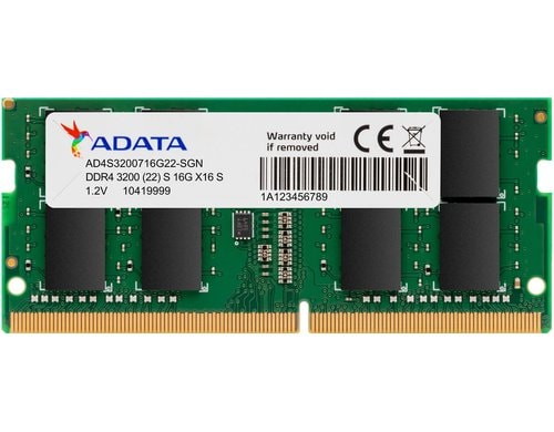 Adata DDR4 8GB 3200MT/s SO-DIMM, 1.2V, CL 22
