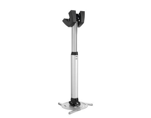 Vogel's PPC 2555 Projektor Deckenhalterung Höhenverstellbar 55-85cm, bis 30 kg, silber