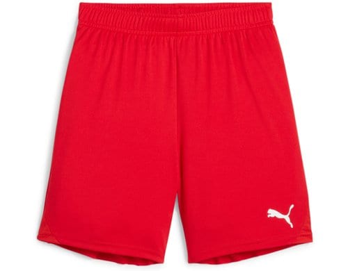 PUMA Shorts teamGOAL Jr Grösse: 164, Farbe: red