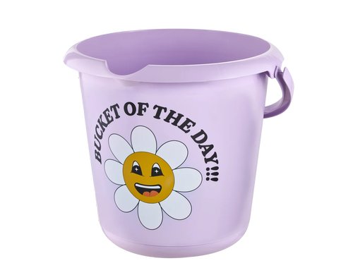 keeeper Deco-Eimer 10 l soft purple, ilvie happy flower