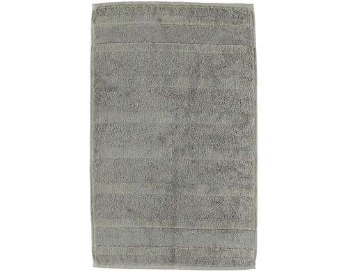 Cawö Gästetuch Noblesse Uni 30x50 100 % Baumwolle, graphit