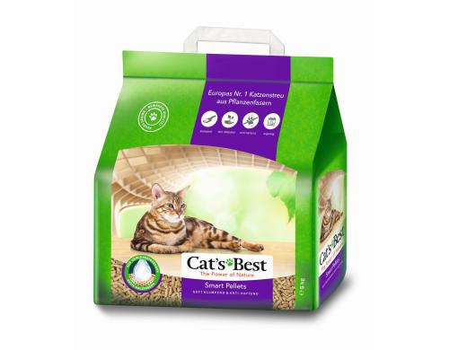 Cat's Best Smart Pellets 10l / 5kg Aktiv-Holzfasern
